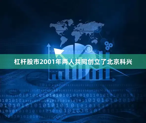 杠杆股市2001年两人共同创立了北京科兴