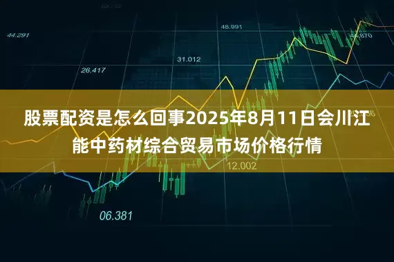 股票配资是怎么回事2025年8月11日会川江能中药材综合贸易市场价格行情